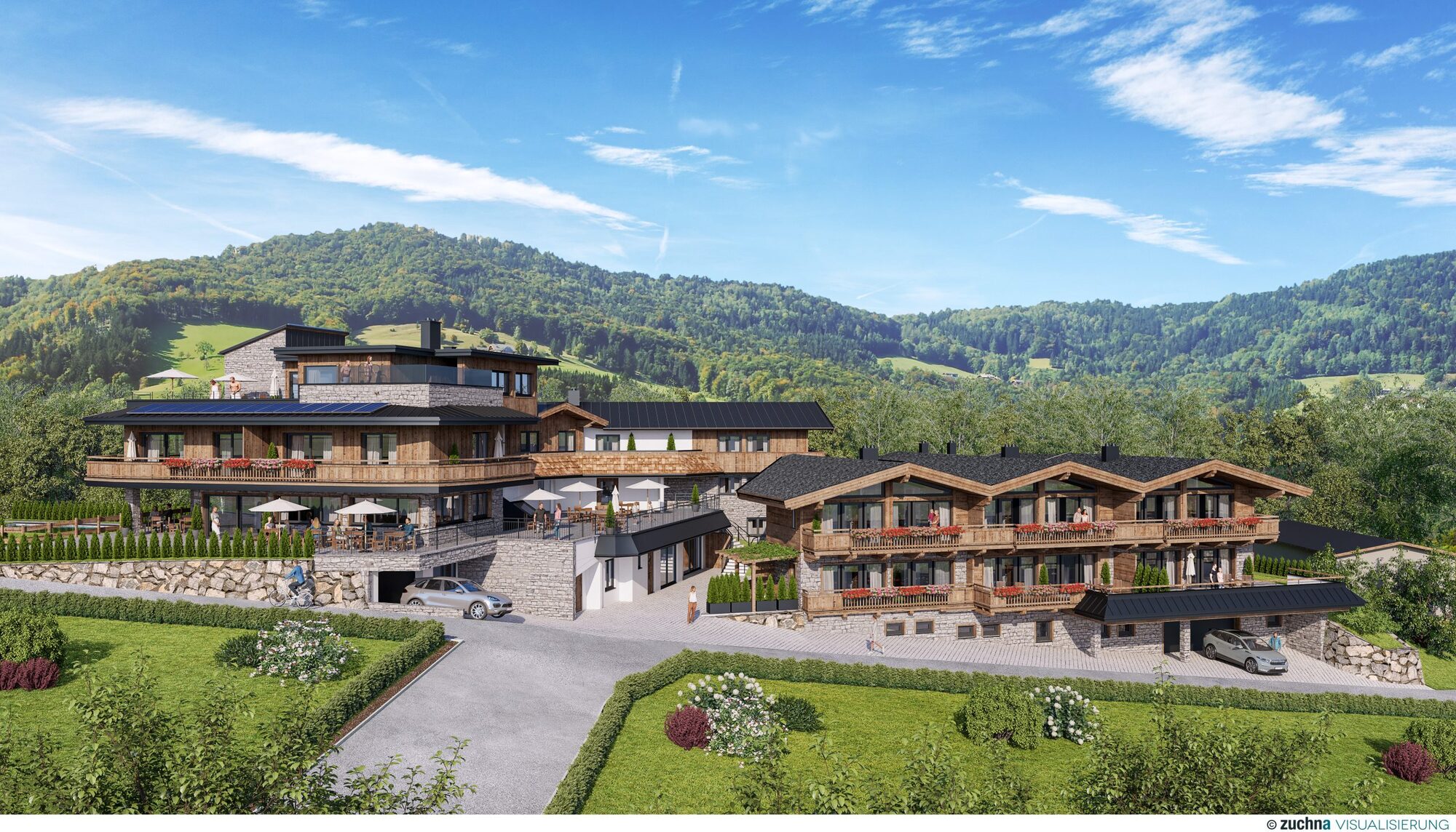 Wohnanlage Lindau und Boutique Lodge