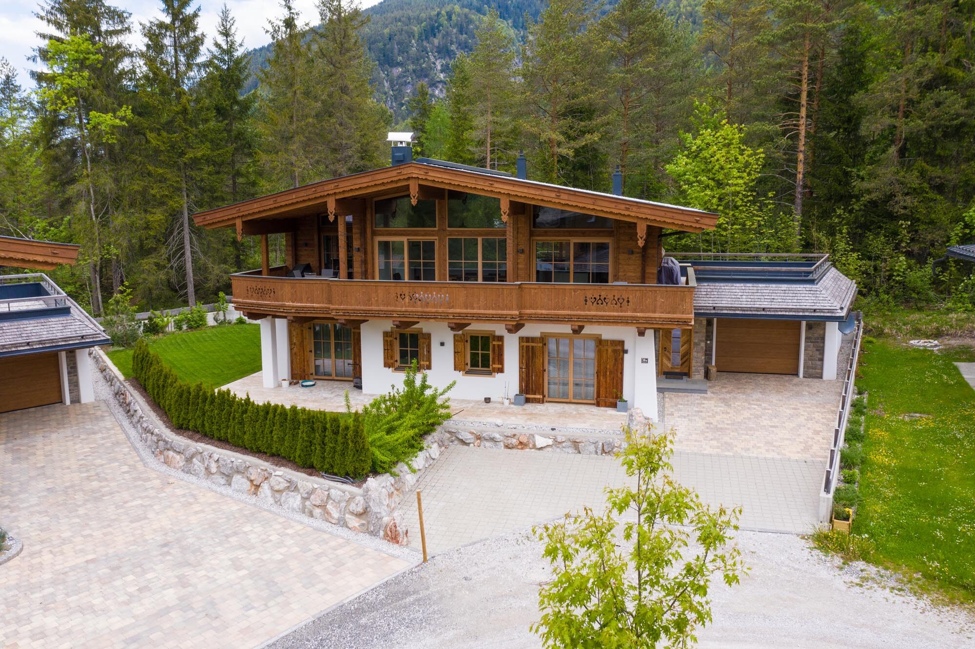 Projekt Waldweg Ansicht